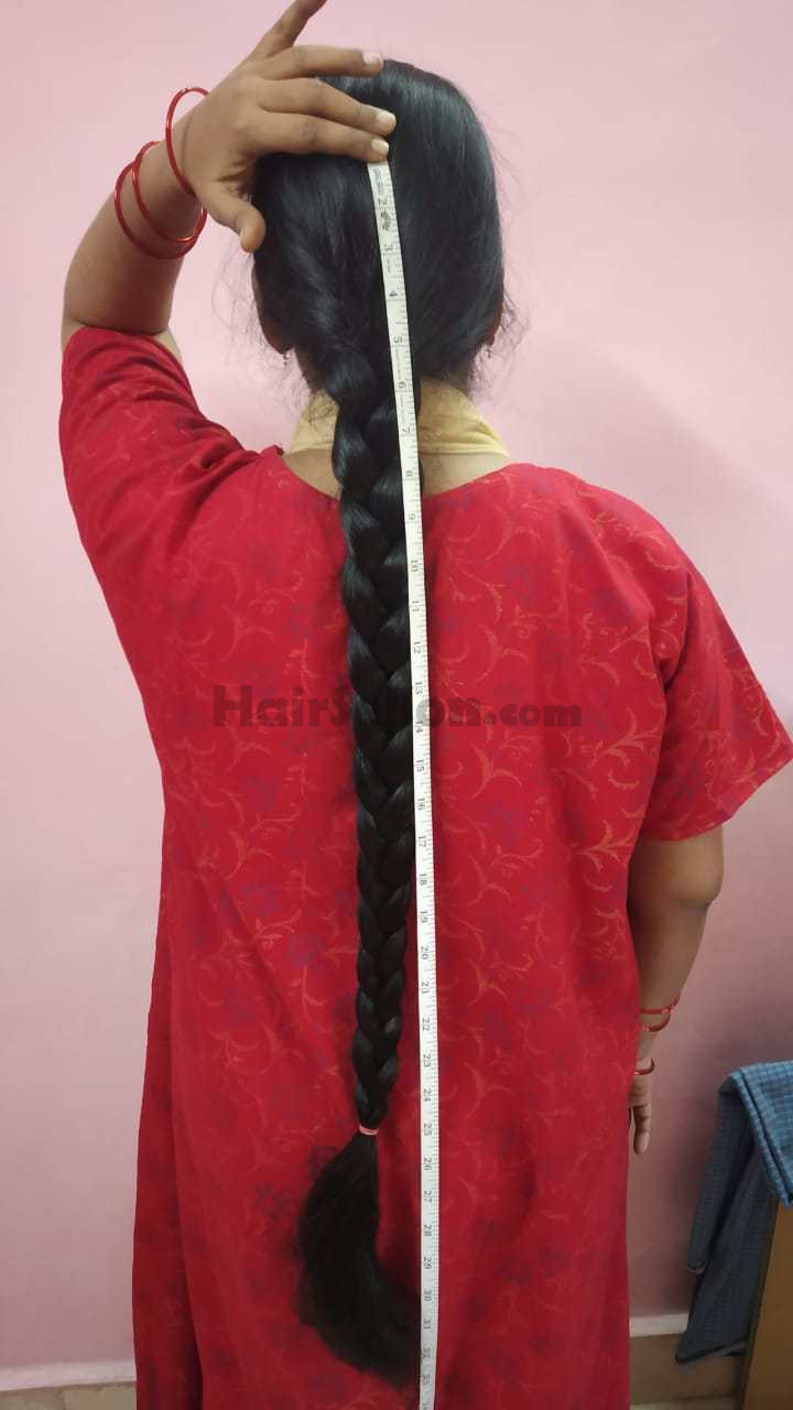 25 inch South Indian thick virgin hair - HairSellon