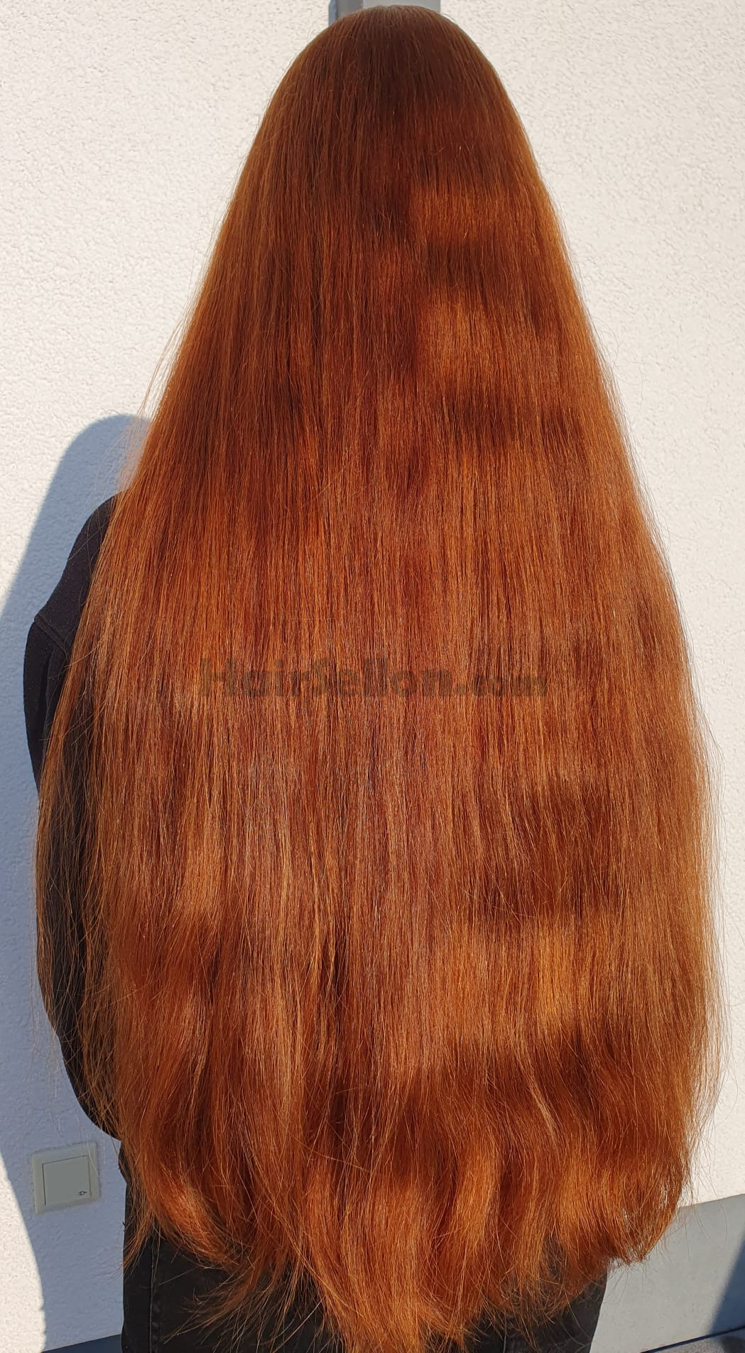 Virgin red hair, 22 '' - HairSellon