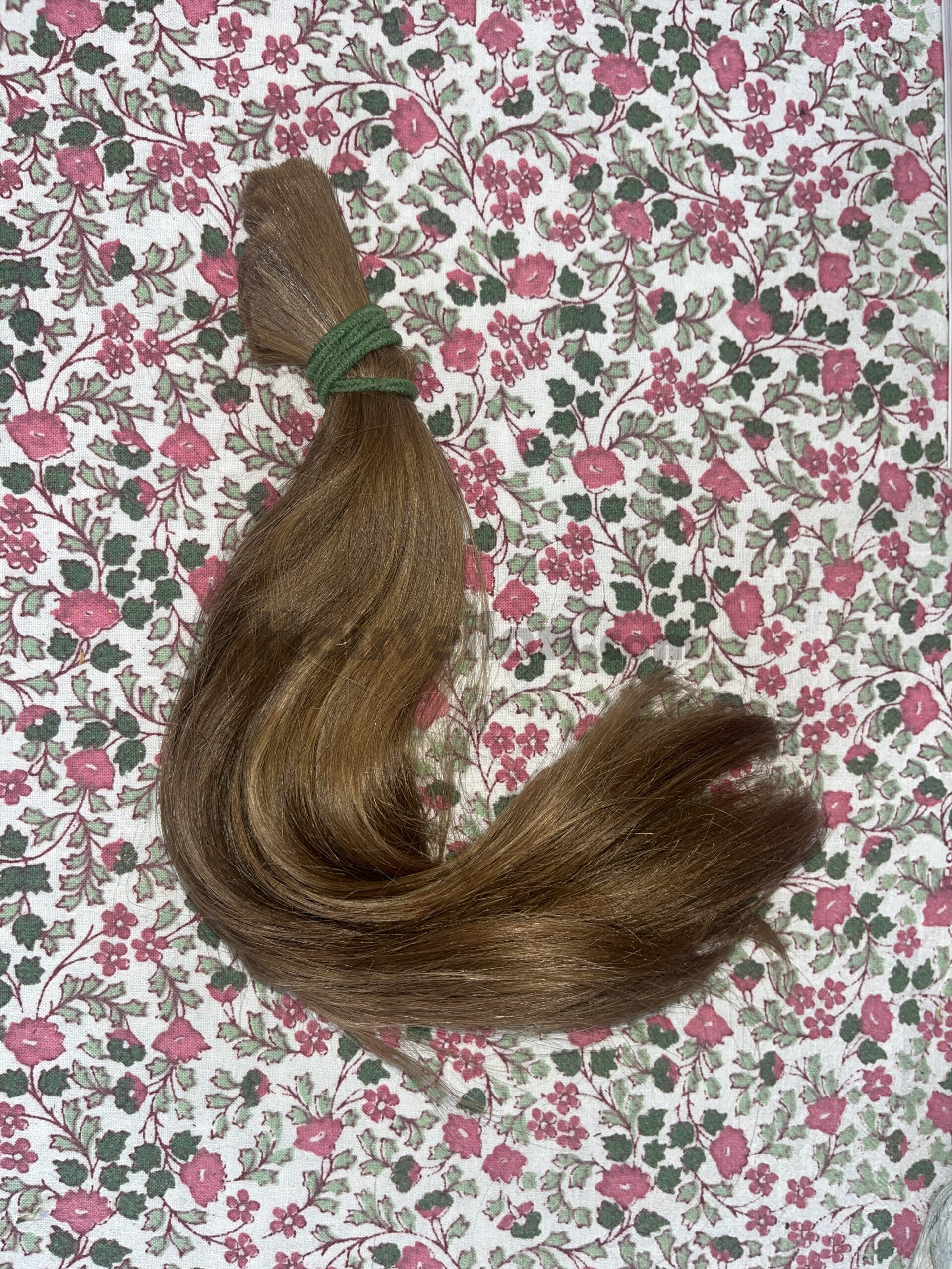 Chestnut Straight Virgin Hair with Natural Blonde and Red Highlights