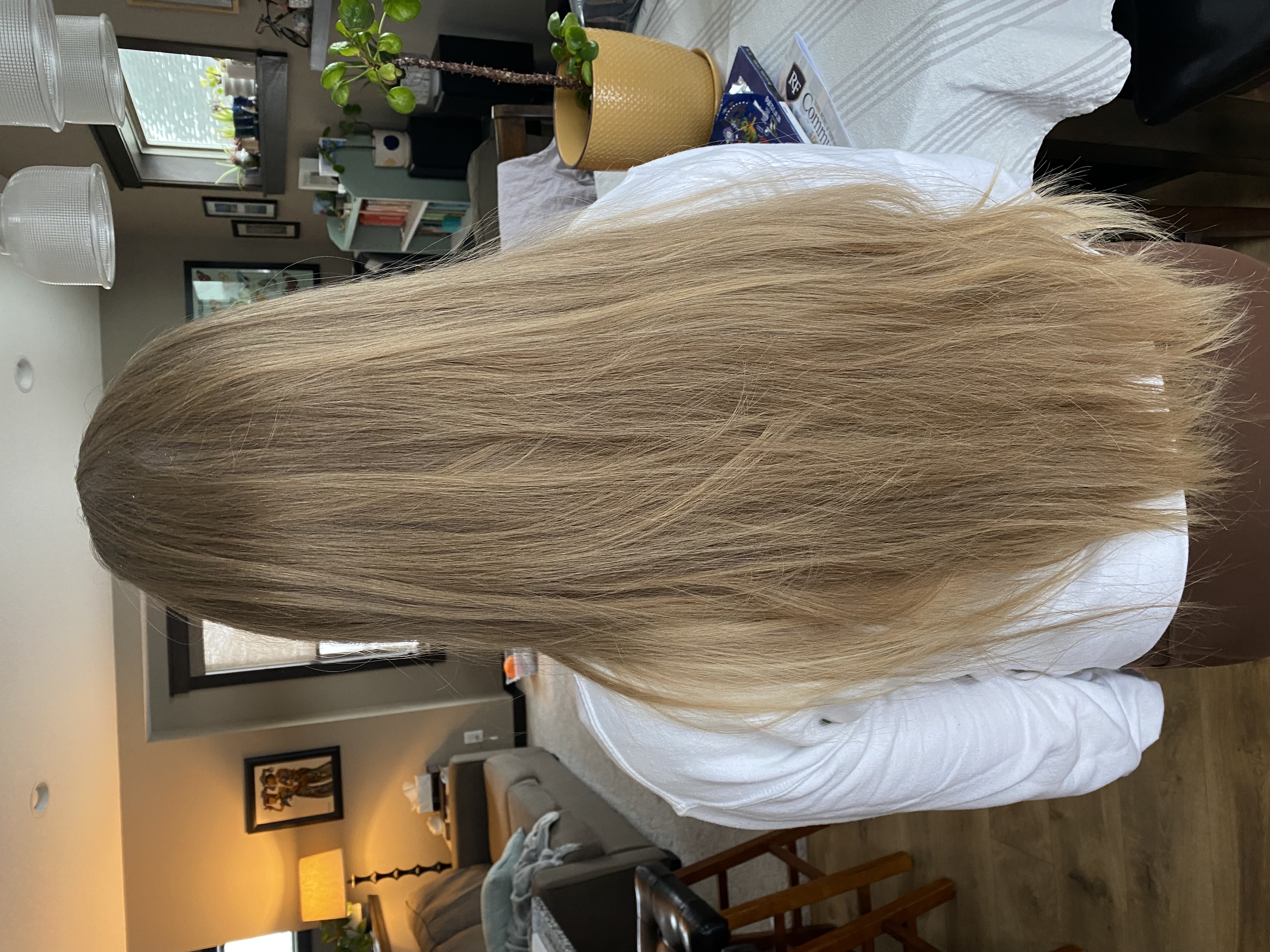 Blonde, Straight, Virgin Hair 16 inches or more HairSellon