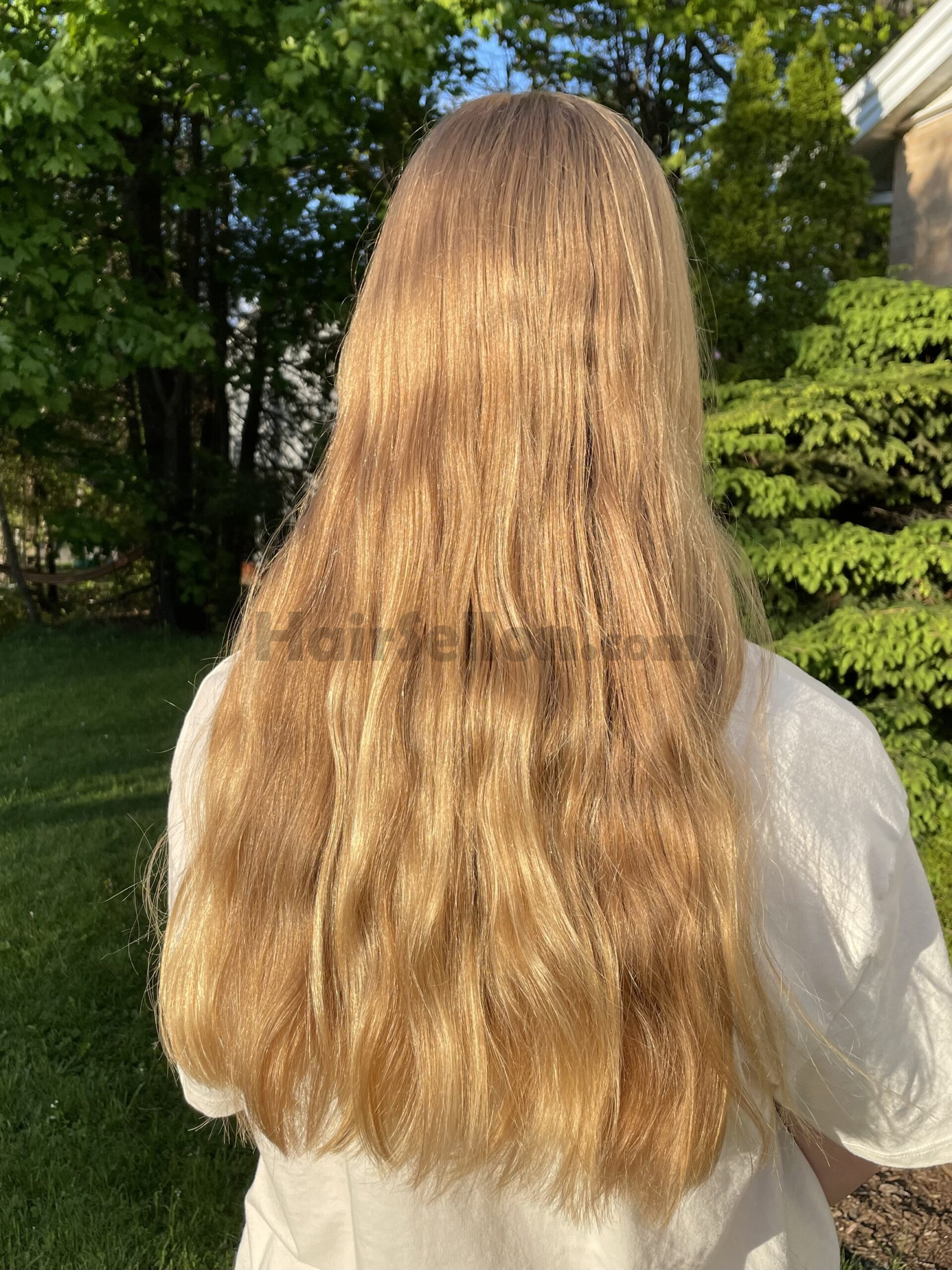 Virgin Golden blonde hair 600 or best offer HairSellon — free download