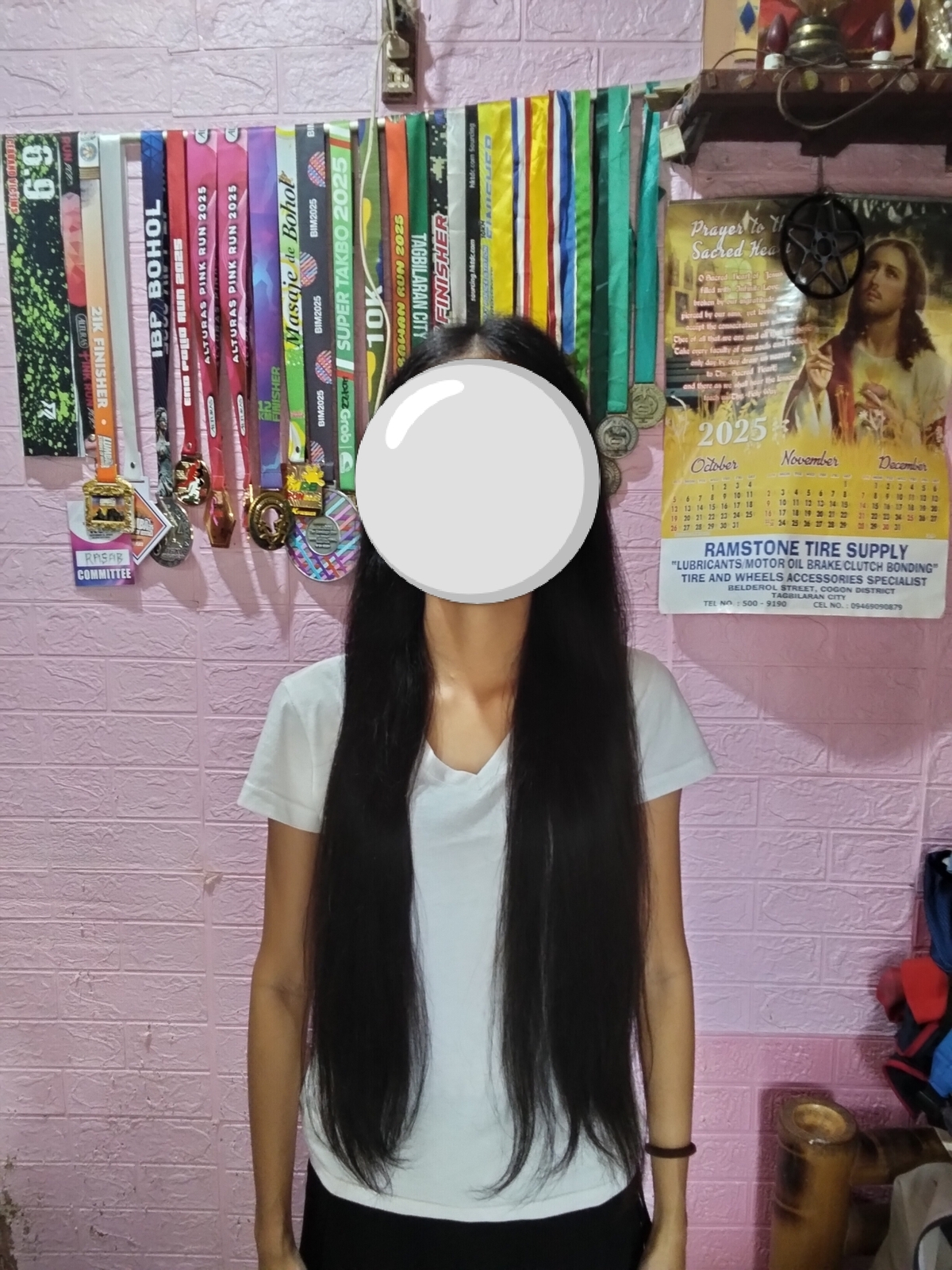 Filipino Virgin Black Straight Hair (20 Inches) - HairSellon